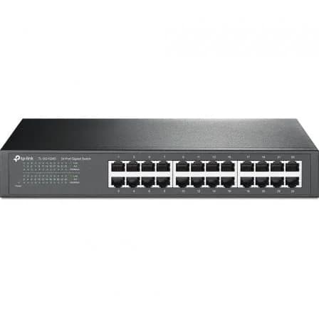 TP-Link TL-SG1024D Não-gerido Gigabit Ethernet (10/100/1000) Cinz