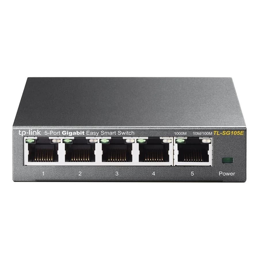 TP-LINK 5-Port Gigabit Desktop Easy Smart Switch - TL-SG105E