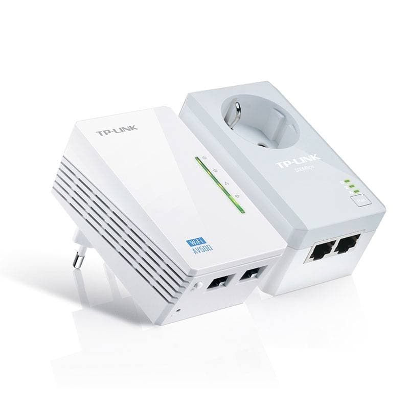 KIT POWERLINE TP-LINK 500M C/AP 300M (1 WPA4220+1 PA4010P)