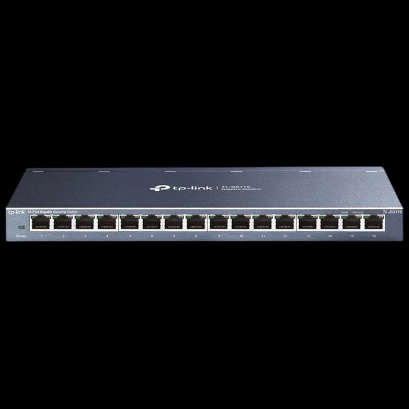 Switch TP-Link TL-SG116 16 Portas Gigabit UnManaged