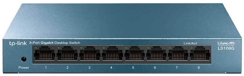 Tp-link Switch LS108G 8 Portas Gigabit Blue