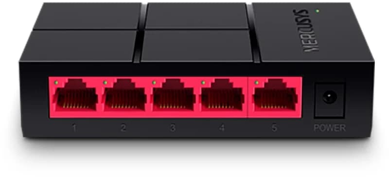 Mercusys Switch 5 Portas GIGABIT 10/100/1000Mbps - MS105G