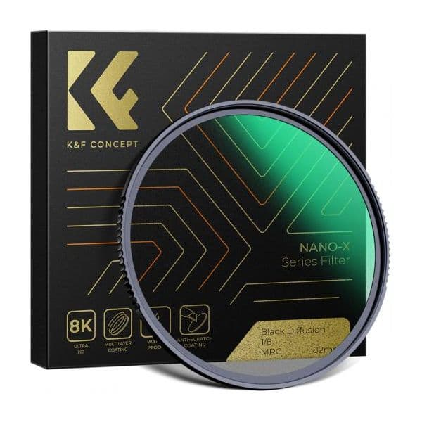 K&f Concept Filtro 1/8 Black Mist Nano X D72mm - KFCONCEPTKF011531