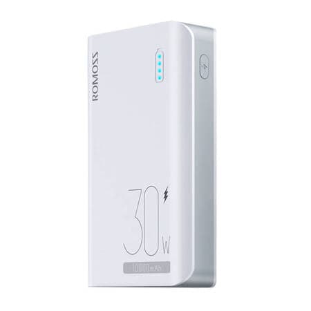 POWERBANK ROMOSS 4S PRO 10000MAH 30W (BRANCO)