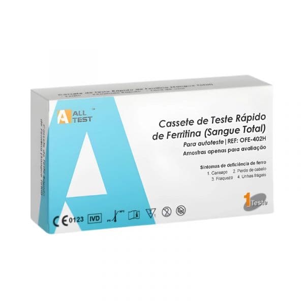 AllTest Teste Rápdio de Ferritina 1 unidade
