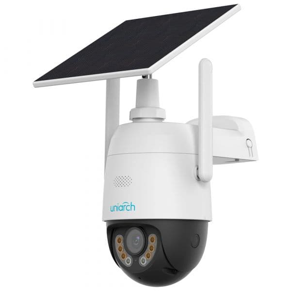 Uniarch Câmara IP Dome UV-UHO-P2G-M3F4D-EU 3MP PTZ Solar 4G Wi-Fi