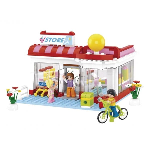Sluban Girls Dream Supermercado 289 Peças - SL0529