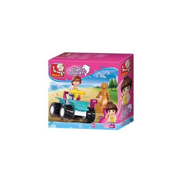 Sluban Girls Dream Moto 4 54 Peças - SL0599