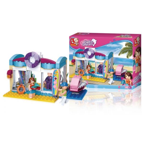 Sluban Girls Dream Loja Praia 192 Peças - SL0603