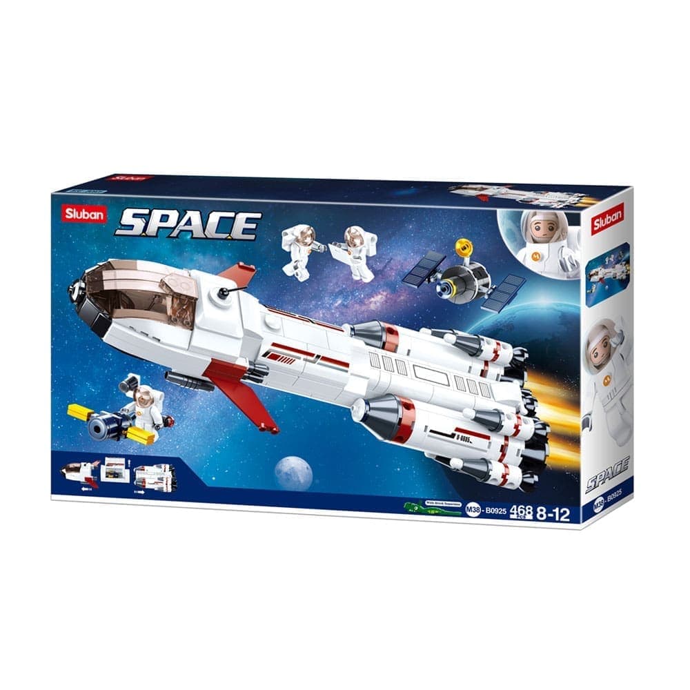 Sluban Space Saturn Rocket Expedição 468 Pcs - SL0925