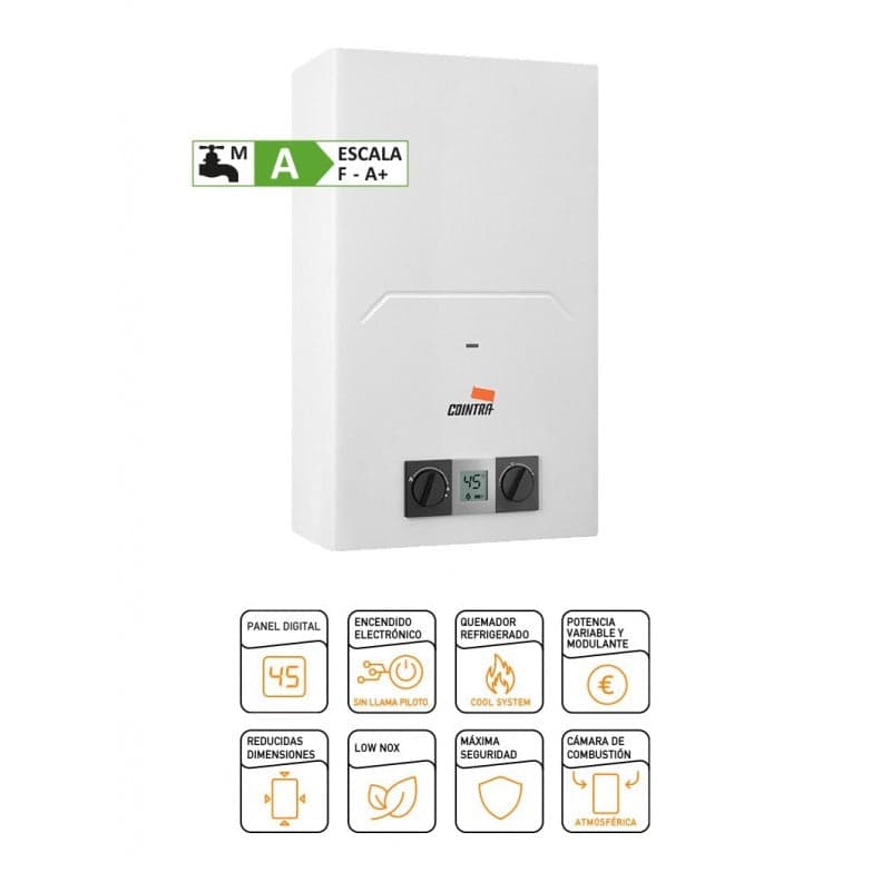 ESQUENTADOR COINTRA CADI6B ATMOS.6L GÁS BUTANO