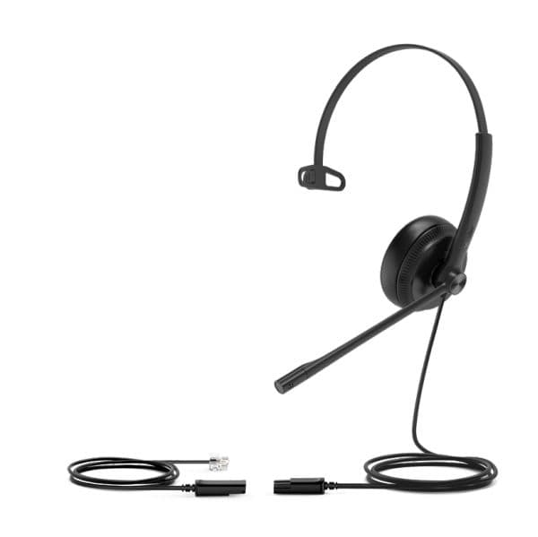 Yealink Auriculares com Microfone Mono YHS34 Lite