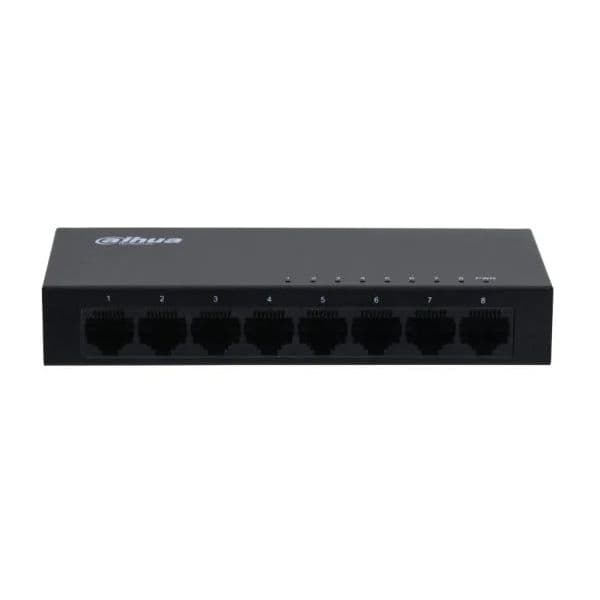 Dahua Switch de Rede Gigabit Ethernet Não Gerenciado (10/100/1000) - 8 Portas