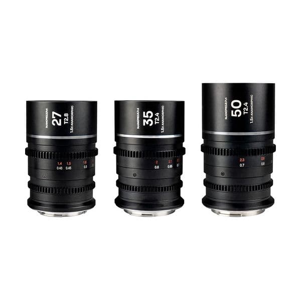 Objetiva LAOWA 27/35/50mm S35 Anamórfica (Silver) MFT - LAOWA1180252