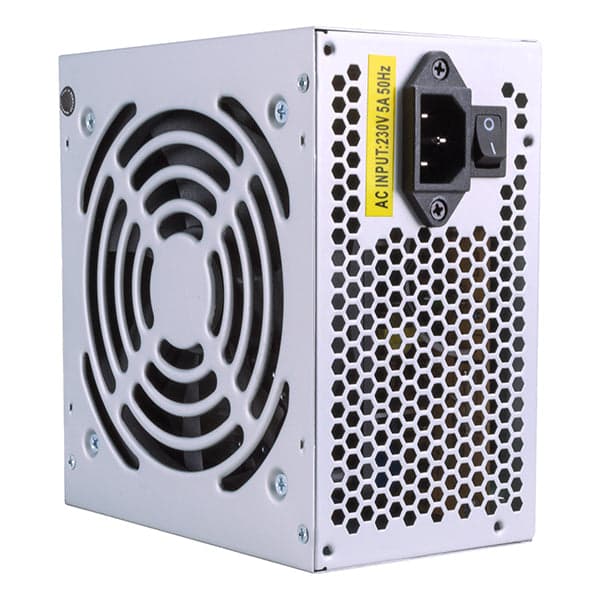 UNYKAch ATX 500W fonte de alimentação 20+4 pin ATX Prateado