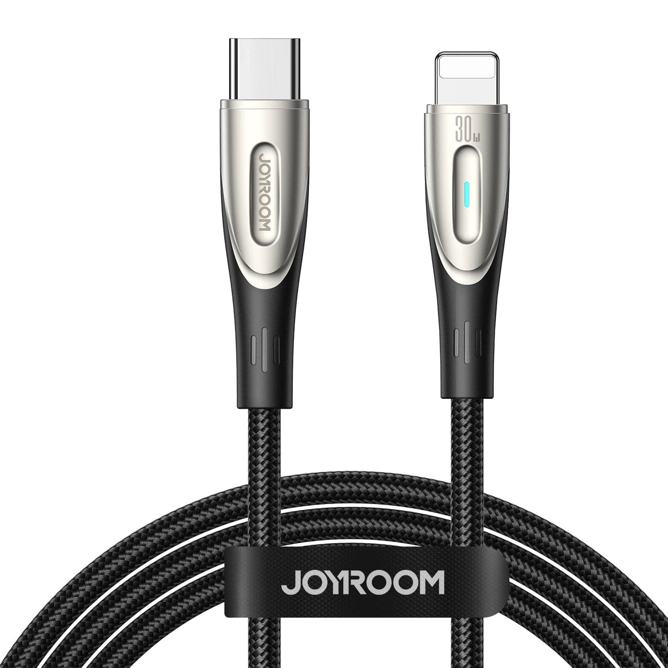 Cabo Joyroom Star-Light Series SA27-CL3 USB-C / Lightning 30W 1.2m - preto