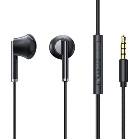 AURICULARES COM FIOS JOYROOM JR-EW07 PRETO