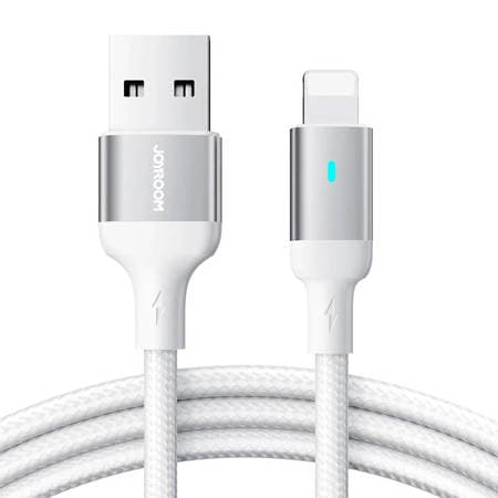 Joyroom Cable usb Lightning 2.4A A10 Series 1.2 M White (S-UL012A10)