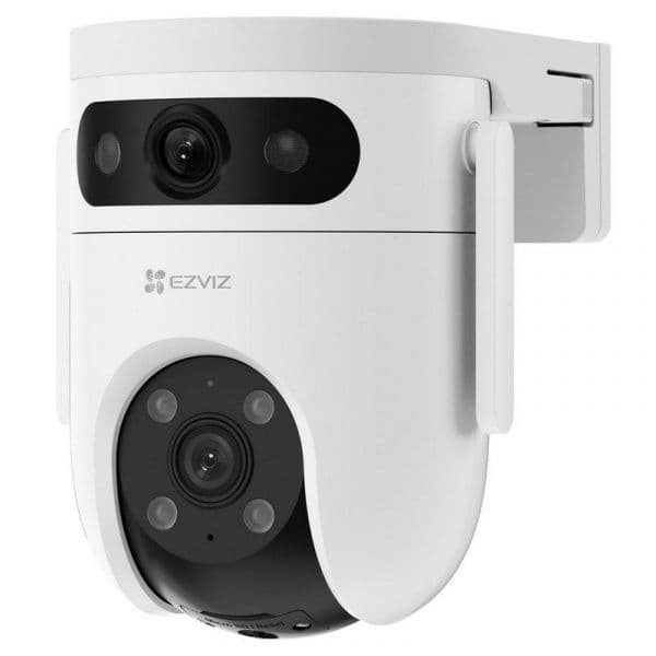 EZVIZ Câmara de Vigilância H9c Lente Dupla 2K+2K com Rotação Horizontal e Vertical Wi-Fi Branca