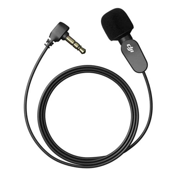 DJI Microfone de Lapela Lavalier com Conector 3.5mm Preto