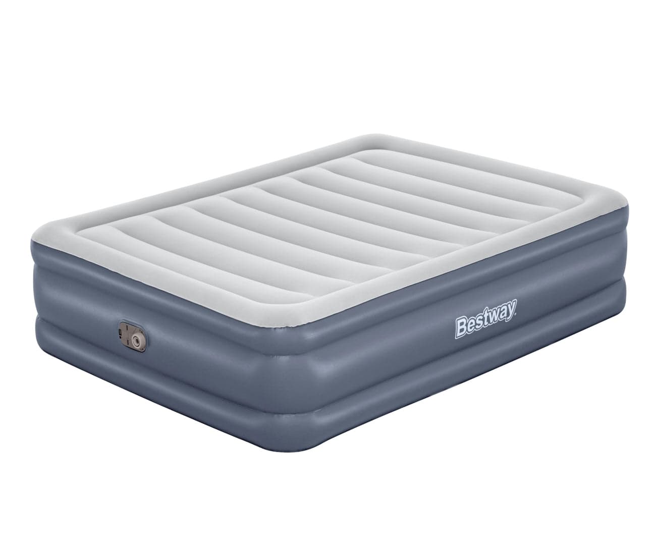 Bestway Colchão Insuflável de Viagem com Bomba de Ar Incorporada Tritech Queen 2,03M x 1,52M x