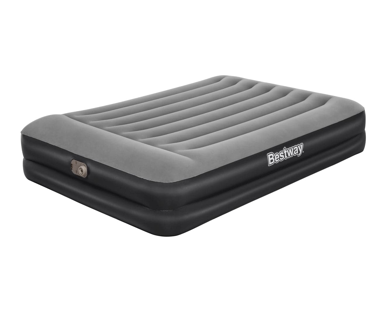 Bestway Colchão Insuflável de Viagem com Bomba de Ar Incorporada Tritech Queen 2,03M x 1,52M