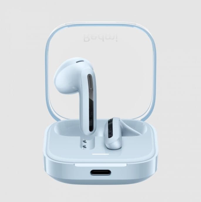 Auriculares Bluetooth Xiaomi Redmi Buds 6 Active Brancos