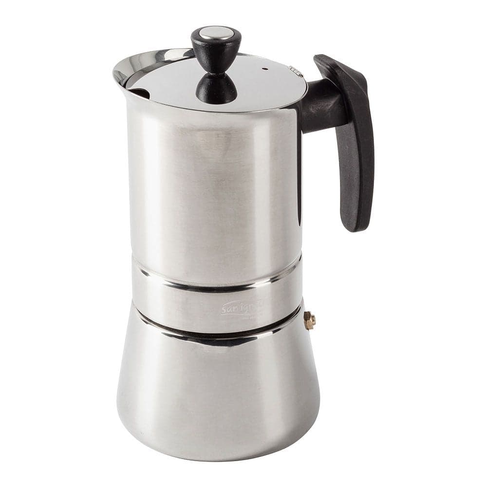 San Ignacio Cafeteira Italiana SG-3595 Aço Inoxidável 9 Chávenas