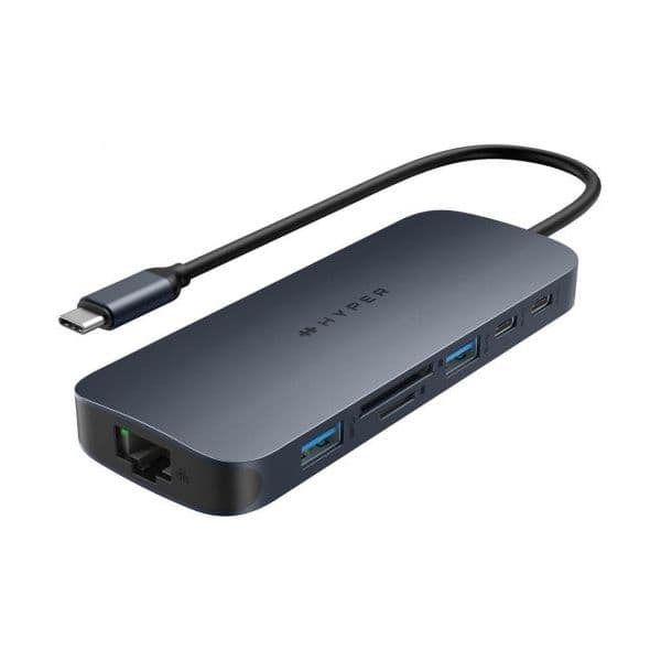 Targus Docking Station HyperDrive Next 10 HD4005GL USB-C 140W PD Azul Meia-noite