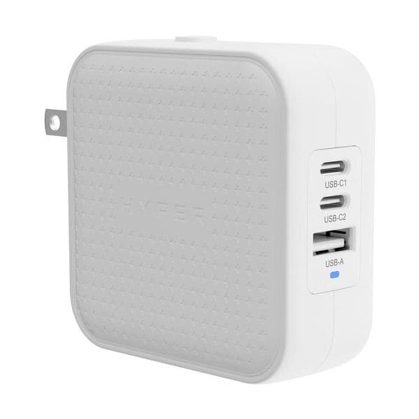 Targus Carregador Viagem HyperJuice 70W GaN USB-C (3C+1A) Branco HJ1003WHWWGL