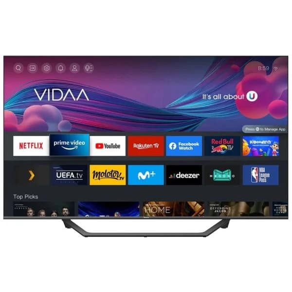 TV Hisense 50" A7GQ LED Smart TV 4K