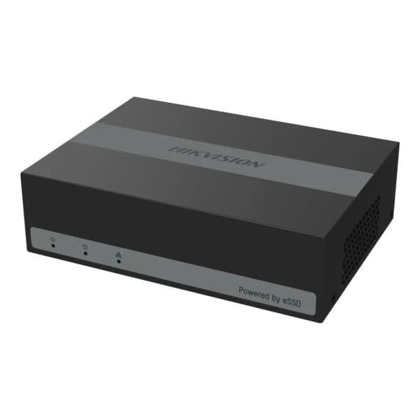 Hikvision Gravador DVR iDS-E04HQHI-B+4/1ALM 4 Canais 5MP 1 Canal IP 6MP AcuSense eSSD