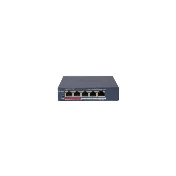 Hikvision Switch PoE Smart Gerível 5 Portas DS-3E1105P-EI/MV2