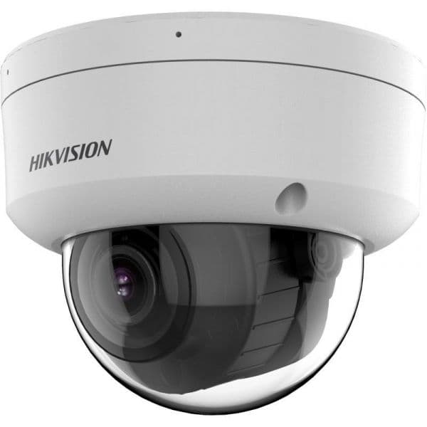 Hikvision Câmera de Rede Dome DS-2CD2783G2-LIZS2U(2.8-12mm) 8 MP Varifocal Motorizada AcuSense Luz Híbrida Inteligente PoE Exterior IP67