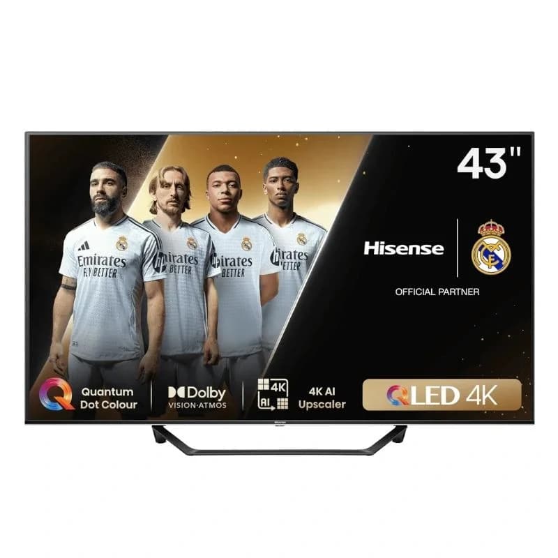 TV Hisense 43" 43A7NQ (2024) QLED UHD Smart TV 4K HDR10+