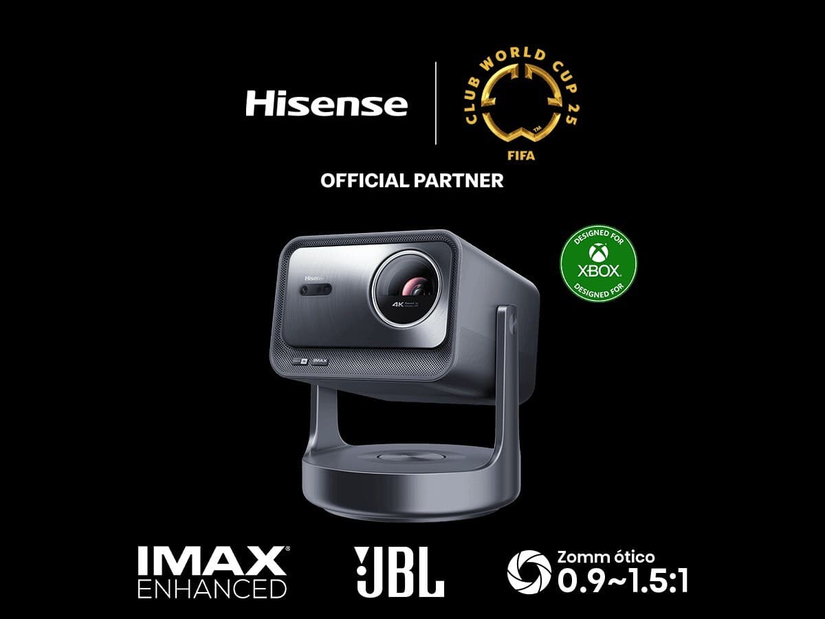 Hisense Projetor C2-ULTRA 4K 3000 Lumens Cinzento metalizado