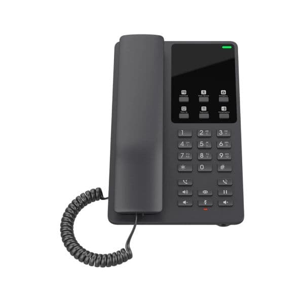 Grandstream Telefone IP GHP621 PoE Preto