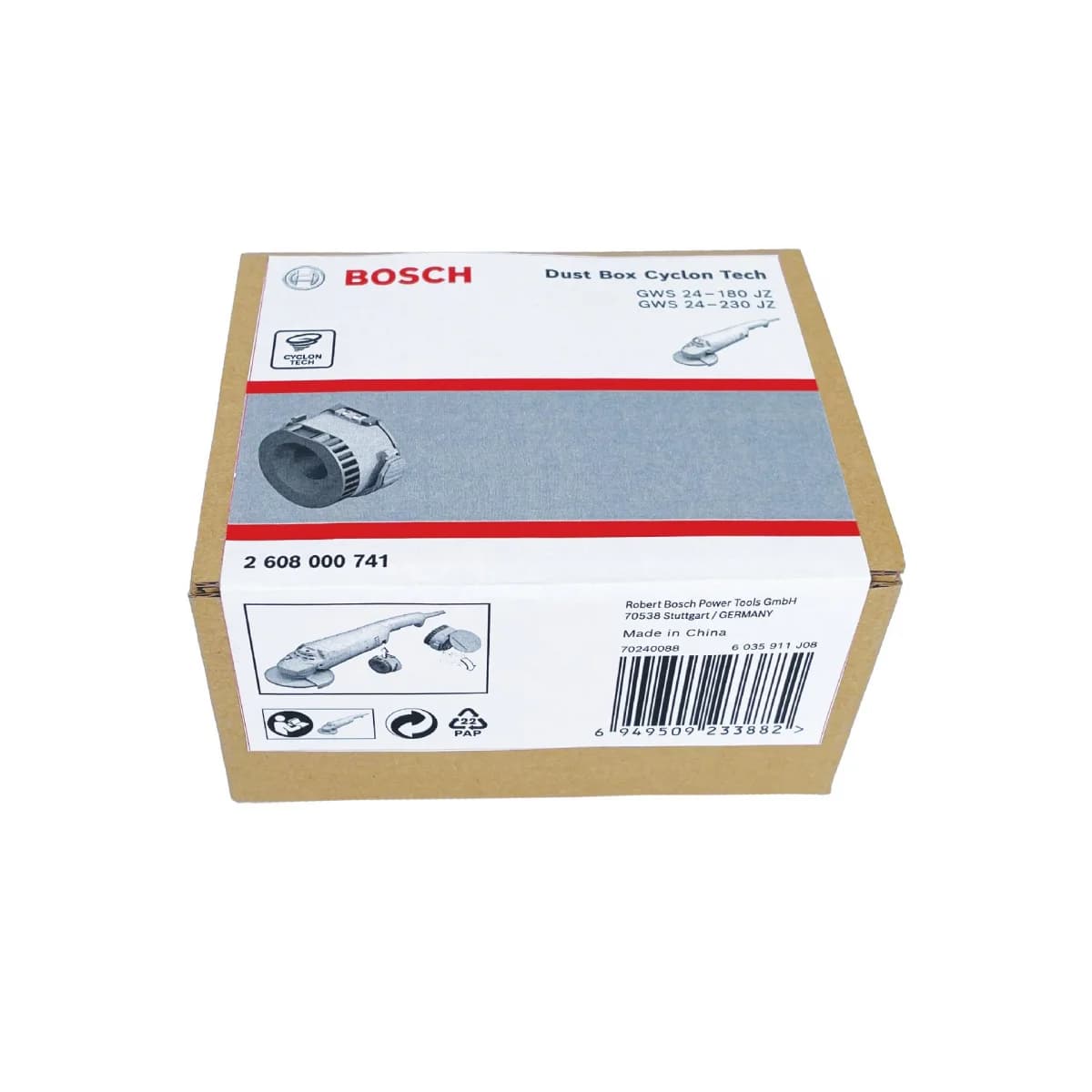 Caixa de pó Cyclon Tech refª 2608000741 BOSCH - 2608000741 - Ferramentaspro.pt