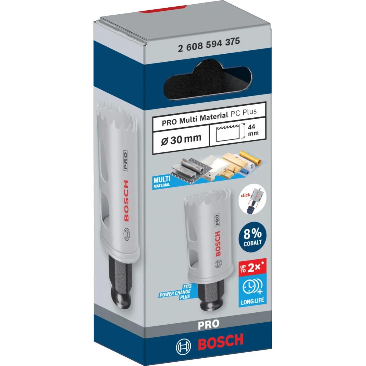 Serra craniana PRO Multi Material PC Plus, 30 mm refª 2608594375 BOSCH - 2608594375 - Ferramentaspro.pt
