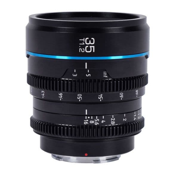Objetiva SIRUI 35mm T/1.2 Nightwalker S35 MF Cine Montagem Sony E - SIRUISIMS35EG