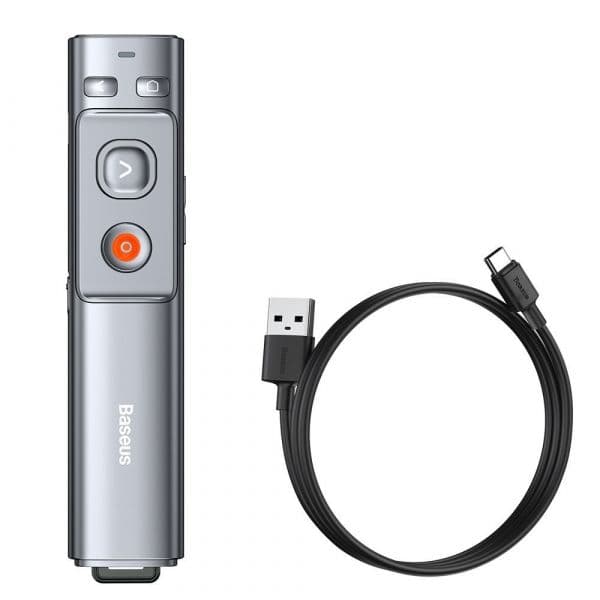 Baseus Apresentador Lazer Dot Wireless Cinza - WKCD000013
