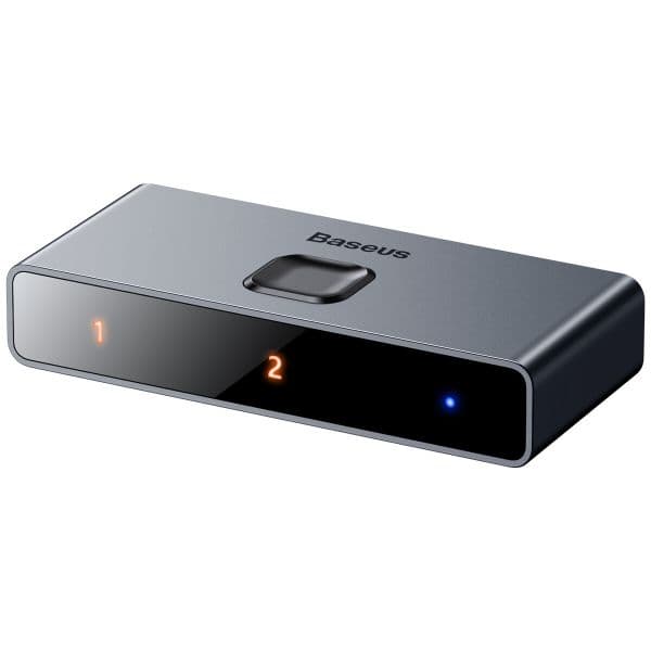 Baseus Comutador Baseus Matrix HDMI Splitter Grey
