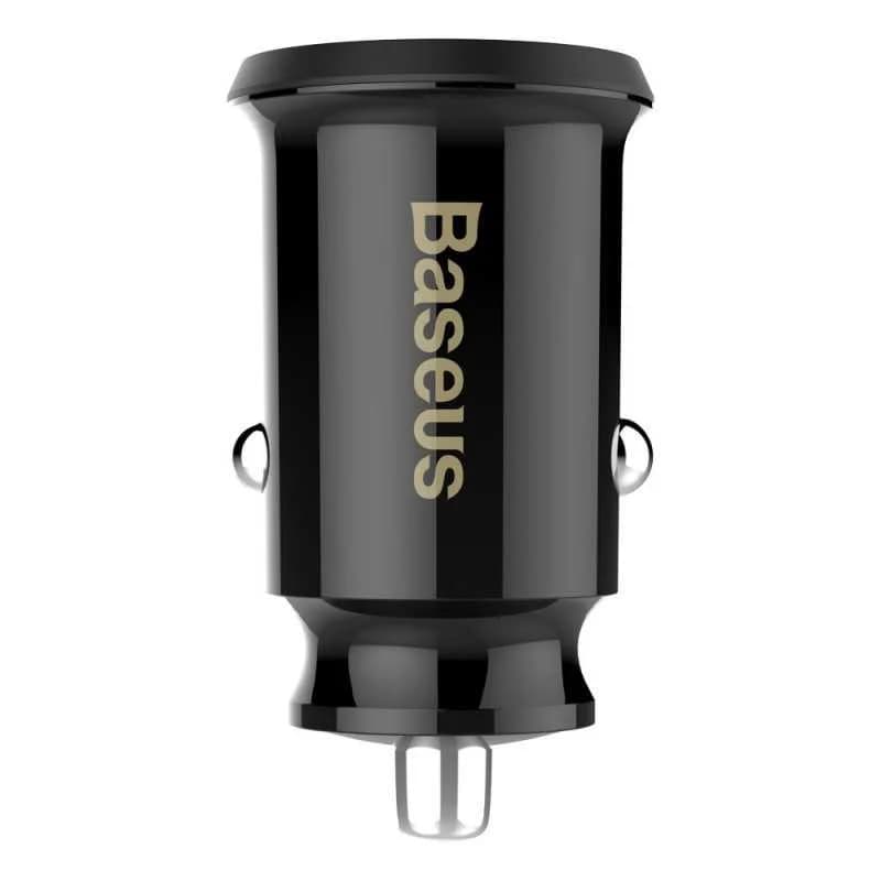 Baseus Carregador Isqueiro Baseus 2-USB/3.1A Preto