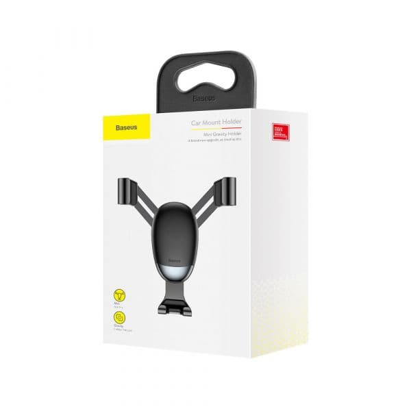 Baseus Suporte Telemóvel P/ Carro Baseus Mini Gravity Preto - Mi740700