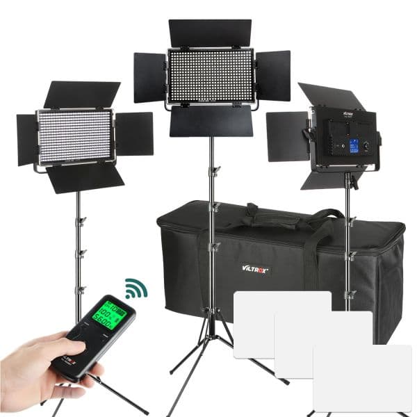 Viltrox Kit Painel Led Triplo VL-S50T