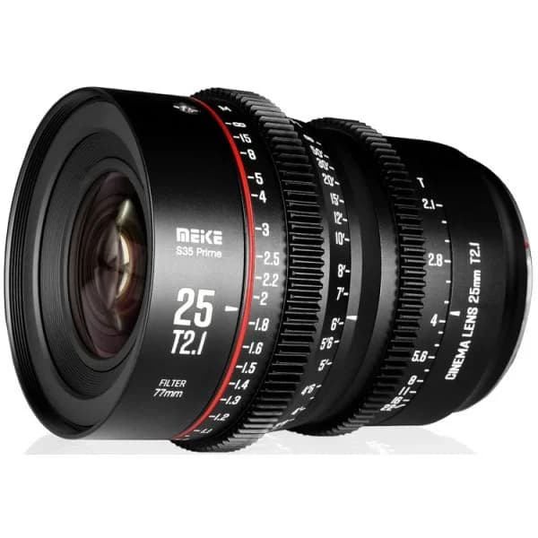 Objetiva MEIKE MK 25mm T/2.1 S35 Canon EF - MEIKED218031