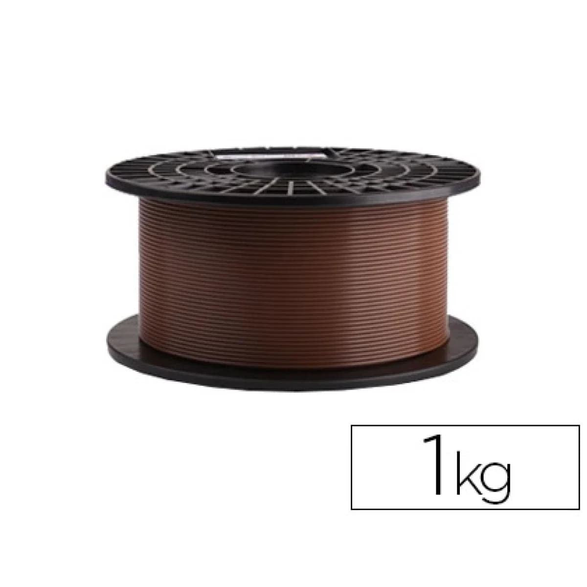 Filamento 3d colido gold pla 1,75 mm 1 kg castanho