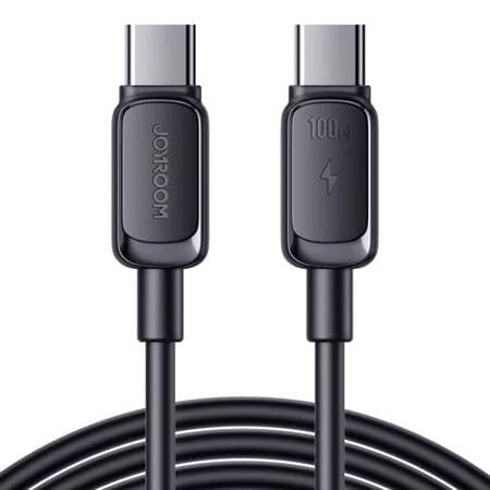 Cabo Joyroom S-CC100A14 USB-C para USB-C 100W 5A 480Mb/s 1,2m - preto