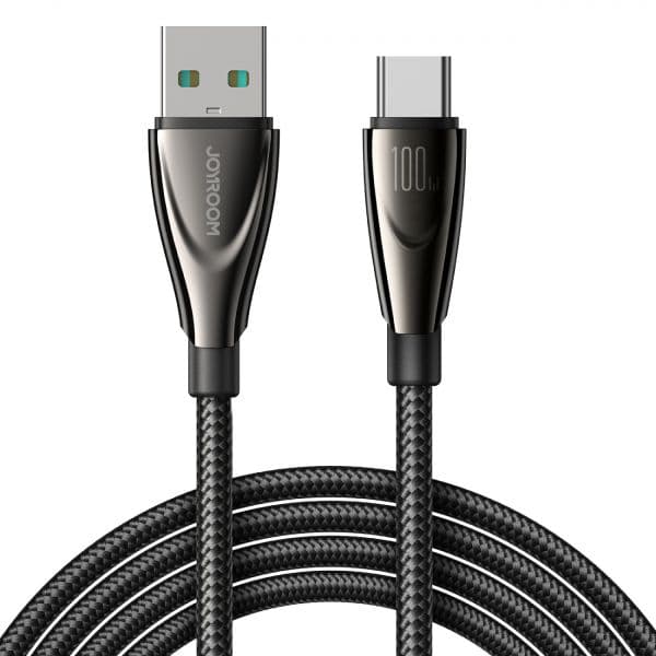Joyroom Cabo USB-A para USB-C 100W 1.2m Preto