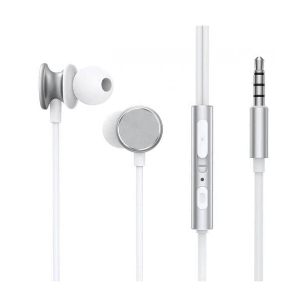 Joyroom JR-EW03 Auriculares Half In-Ear com Fio Jack 3,5mm Silver